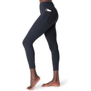 Sweaty Betty Power 7/8 Workout Leggings with Side Pocket • Small • Black